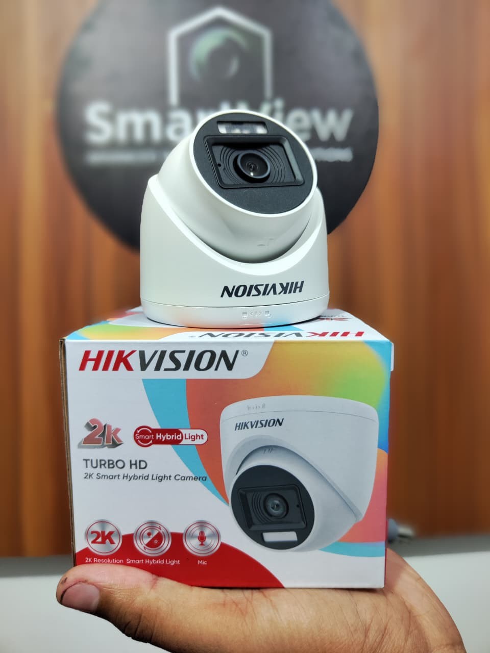 Hikvision DS-2CE76G0T-LPFS/S 3MP 2K Smart Hybrid Light Audio Fixed Dome Camera